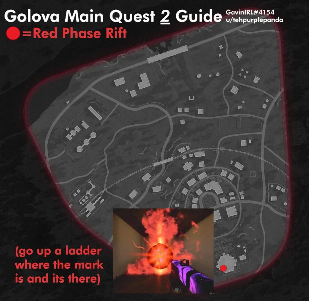 Cold War Zombies Outbreak Easter Egg Golova Red Rift Location