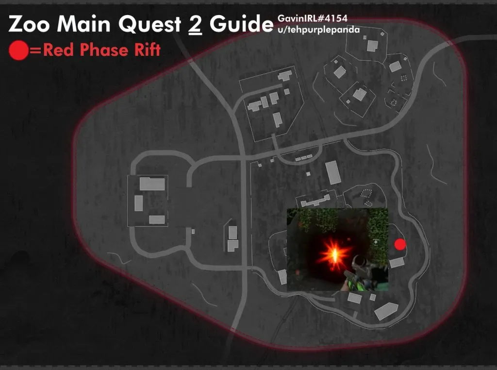 Cold War Zombies Outbreak Easter Egg Zoo Red Phase Rift