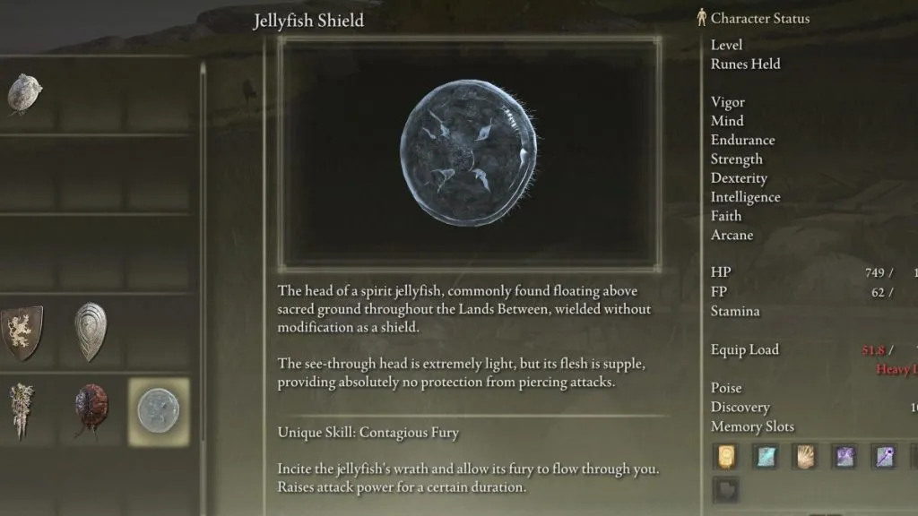 Elden Ring Jellyfish Shield