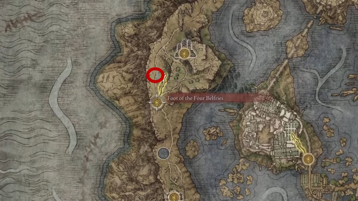 Elden Ring Where to Get Jellyfish Shield Location + Map