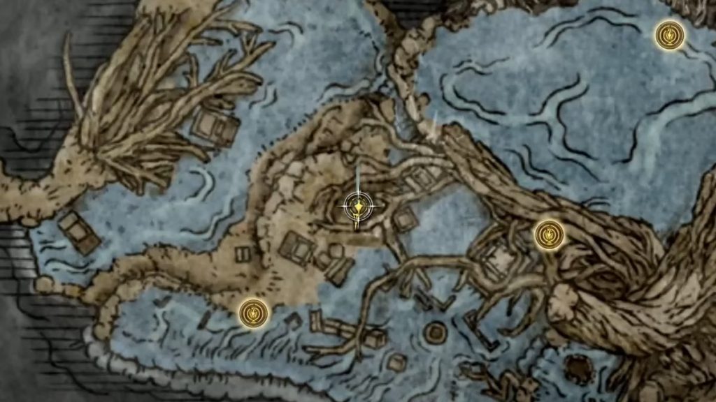 Elden Ring Prince of Death's Staff Location Map