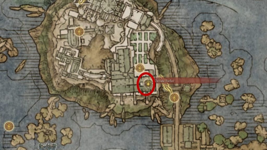 Elden Ring Radagon's Icon Map Location
