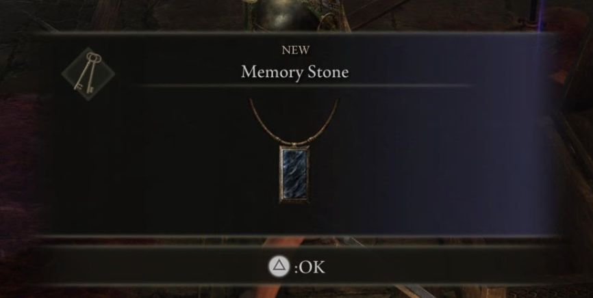 Elden Ring Memory Stone