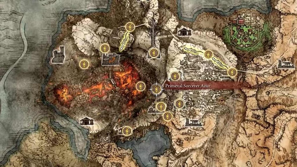 Where to Find Comet Azur Sorcery – Primeval Sorcerer Azur Location + Map
