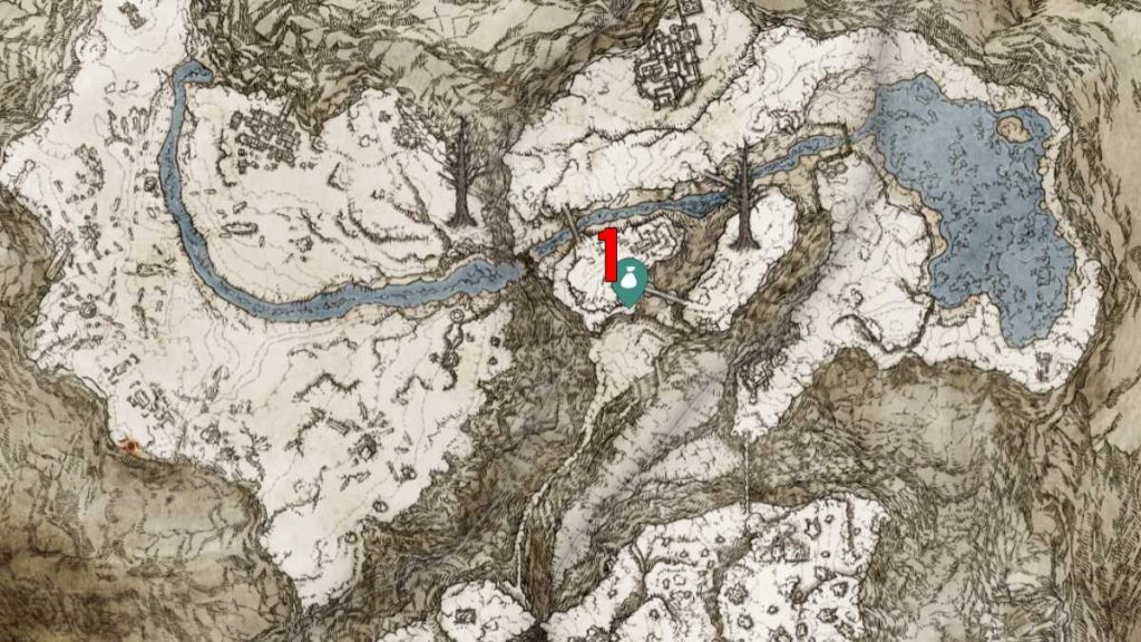 Mountaintops of the Giants Merchant Map