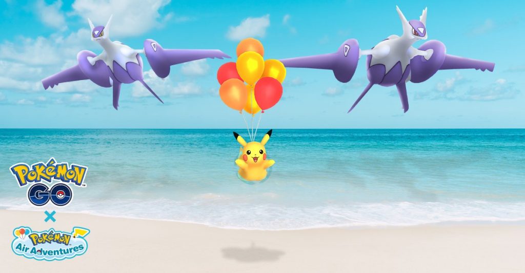 Pokemon GO Flying Pikachu