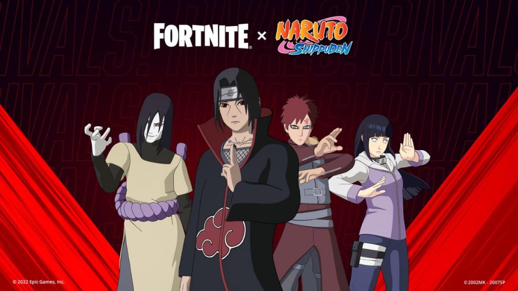 Naruto Rivals in Fortnite