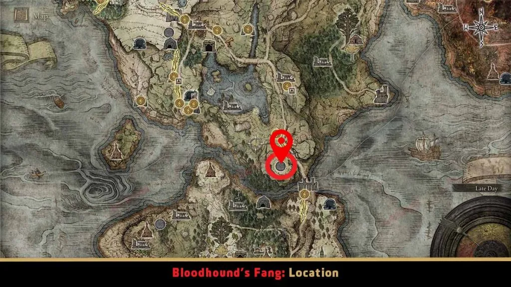 Bloodhound's Fang Location