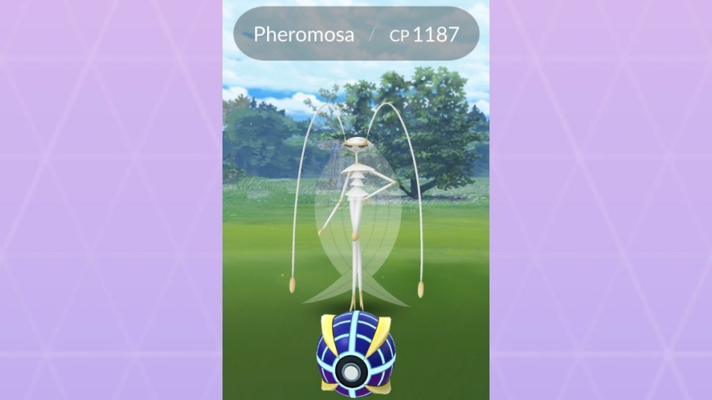 Phermosa Pokemon GO Catch