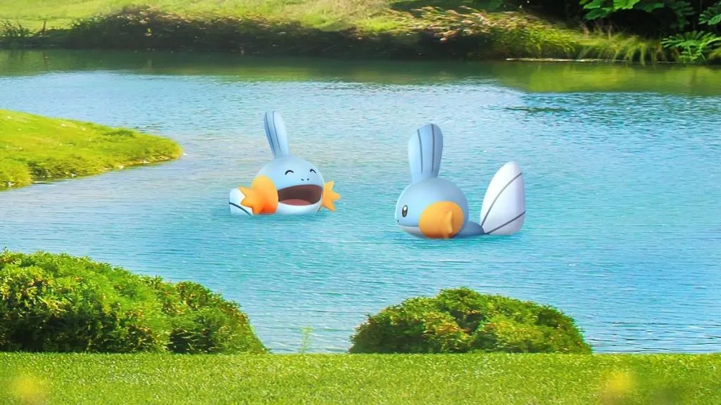 Pokemon GO Mudkip Lake