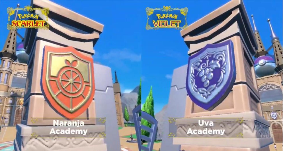 Pokemon Naranja or Uva Academy