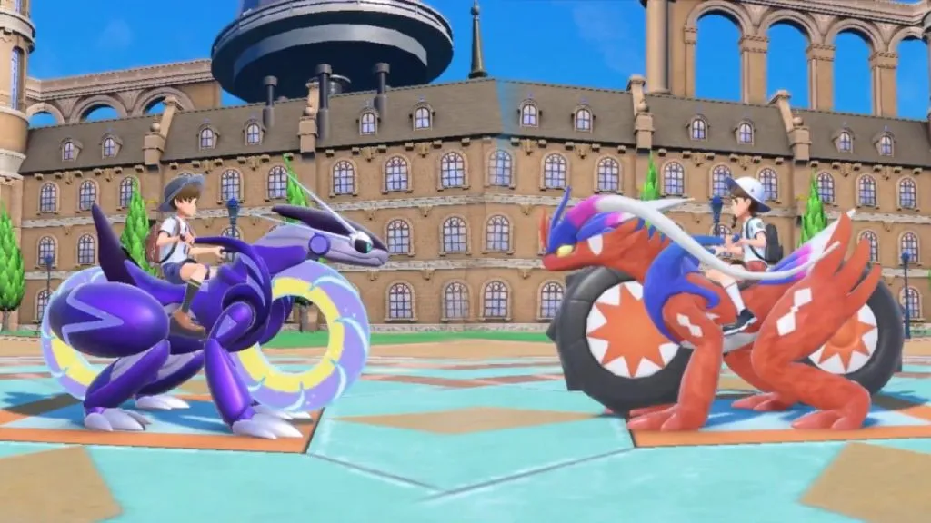 Pokemon Scarlet & Violet Legendary Bikes