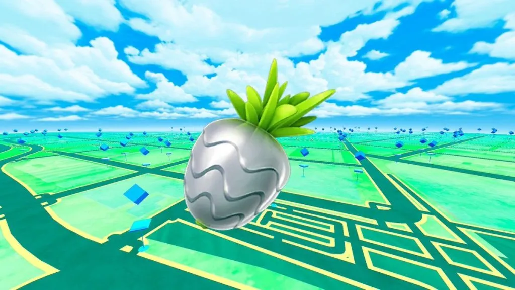 Silver Pinap Berry Pokemon GO