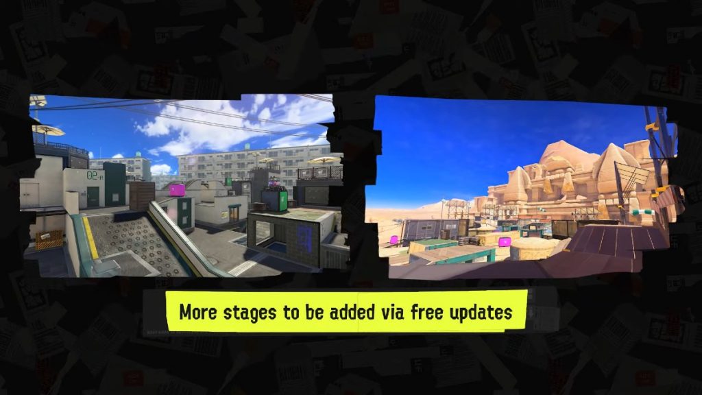 Splatoon 3 Post Launch Stages