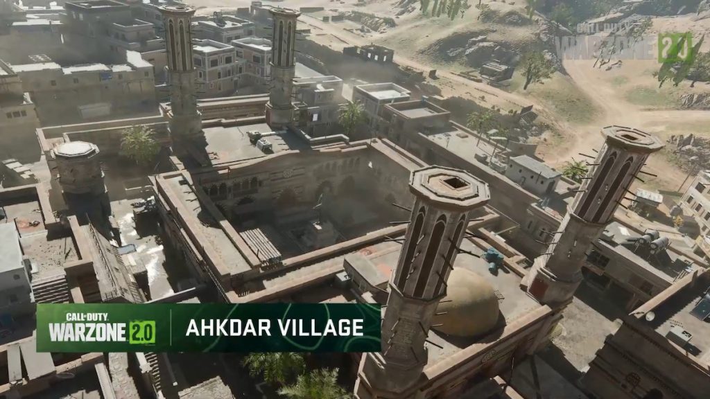 Abkdar Village Aerial View