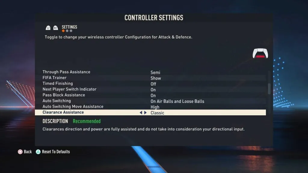 Best FIFA 23 Controller Settings