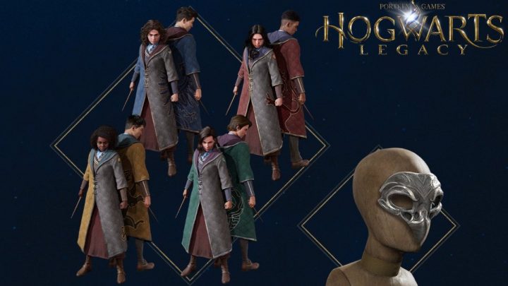 Unlock Fan-atic School Robe & Beaked Skull Mask in Hogwarts Legacy