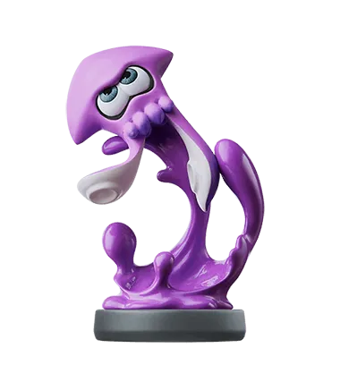 Inkling Squid Purple Amiibo
