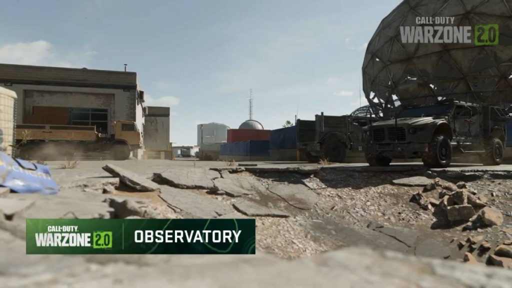 the MW2 multiplayer map Observatory 