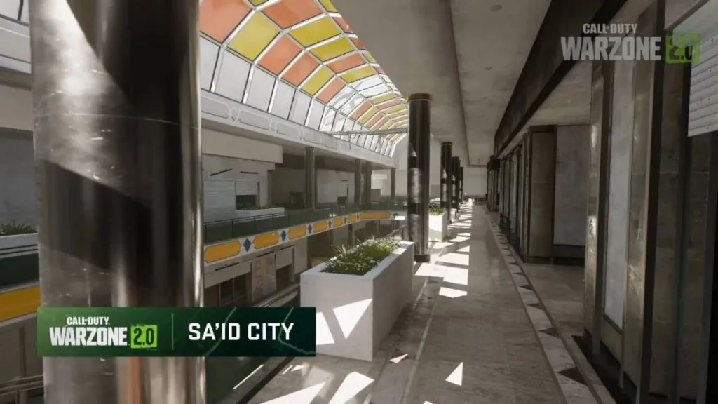 the Sa'id City map from MW2 multiplayer mode