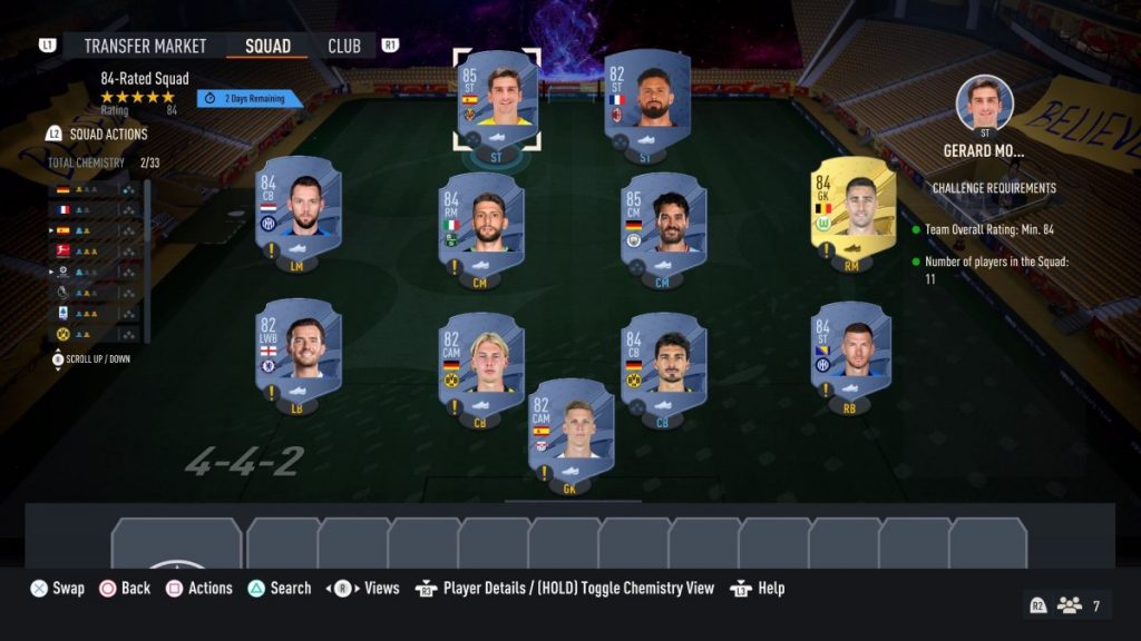 FIFA 23 Base Icon Pack 84 Rated Squad
