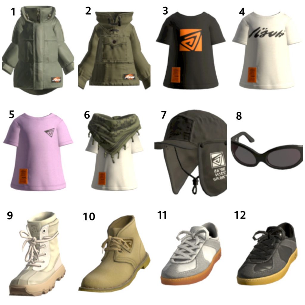 the Barazushi brand of clothes from Splatoon 3