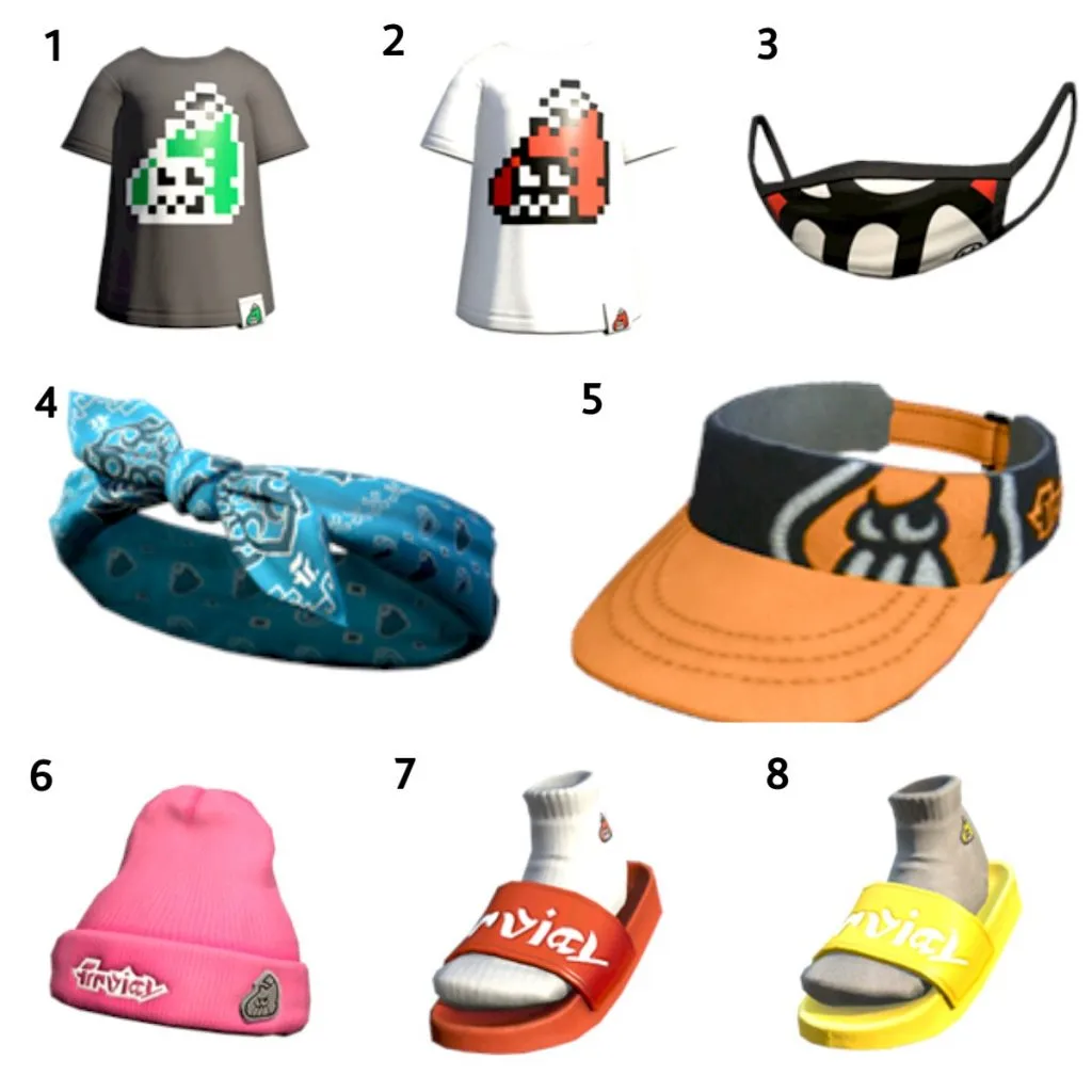 the Firefin brand of clothing from Splatoon 3