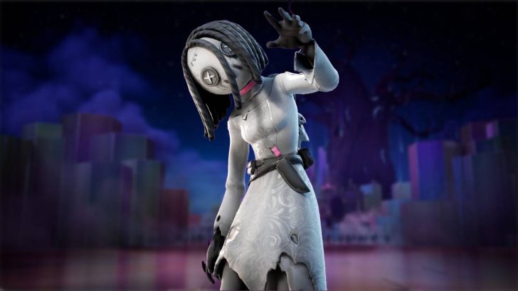 Willow from Fortnite with her doll head on