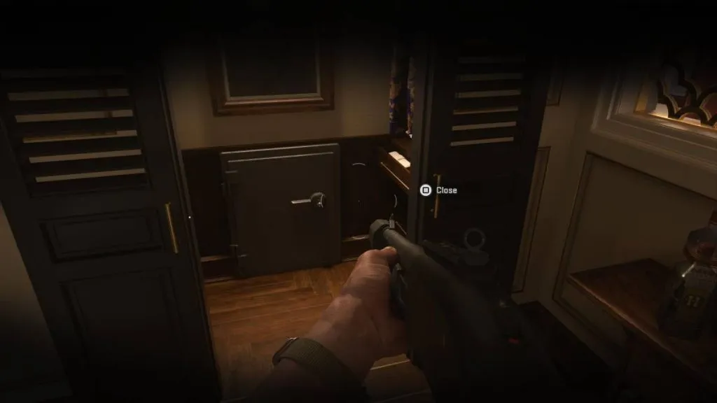 the safe in Diego's room in MW2