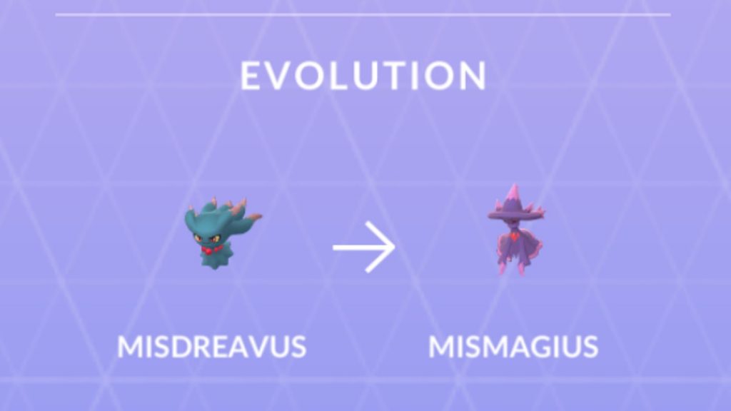 Misdreavus Mismagius Evolution