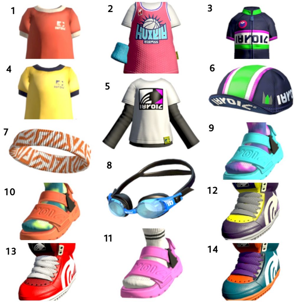 the Zink brand of clothing from Splatoon 3