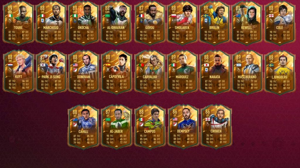 FIFA 23 Max 89 World Cup Hero Players You Can Pack
