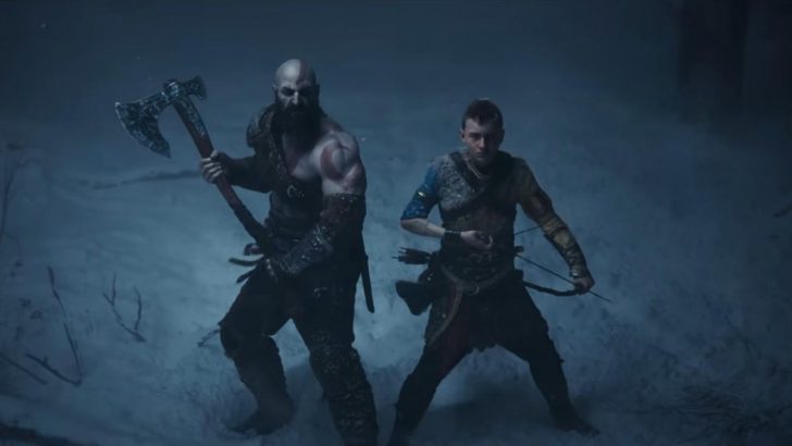 Kratos and Atreus stood side by side
