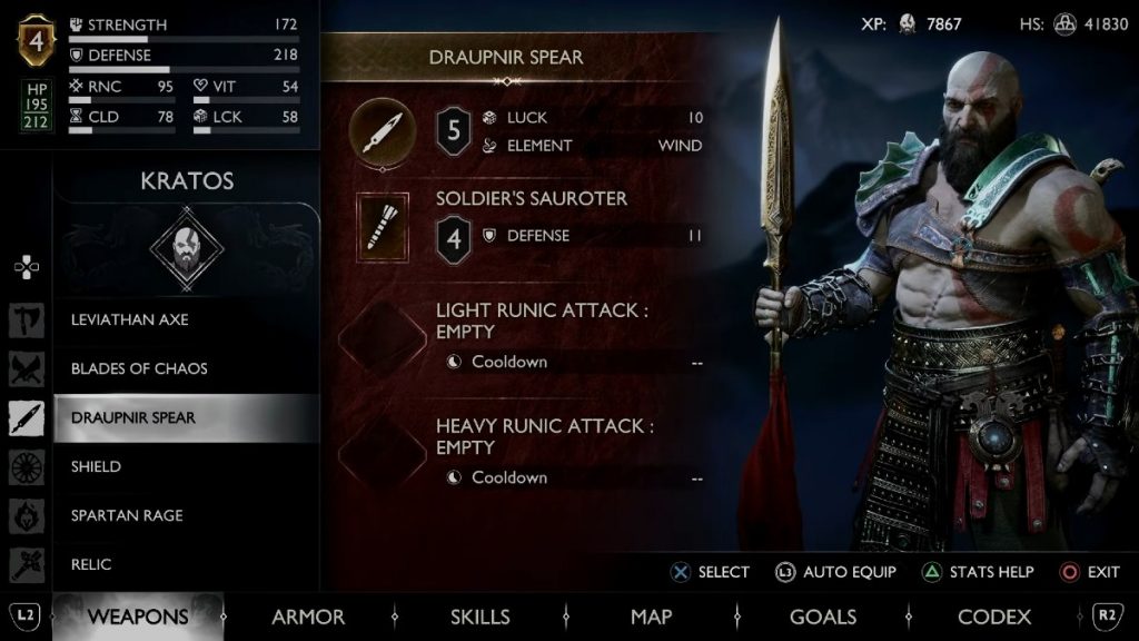 Draupnir Spear God of War Ragnarok