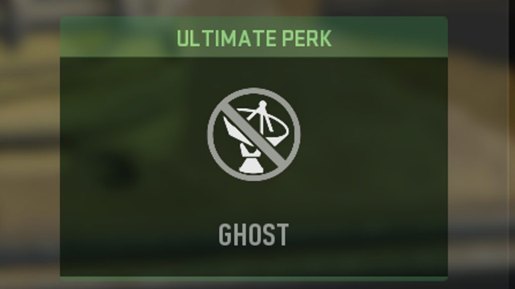 Ghost Perk MW2