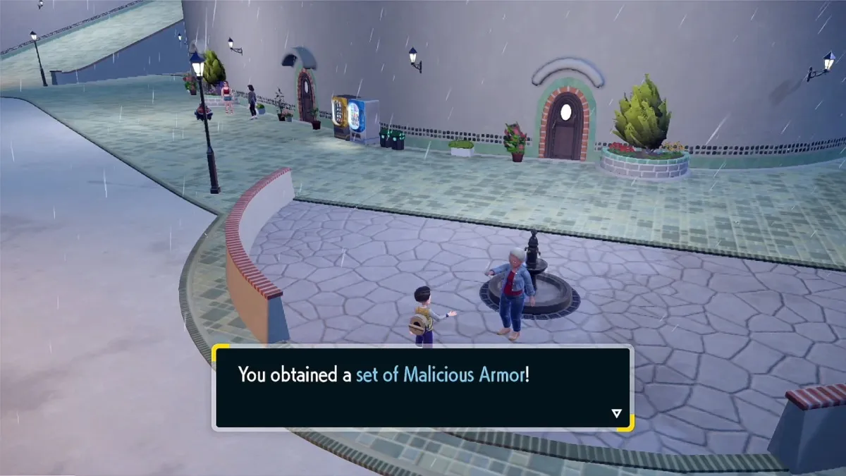Malicious Armor NPC Pokemon Violet