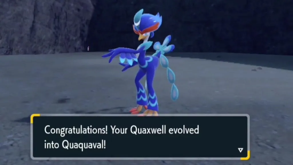 Quaquaval Evolution Pokemon Scarlet Violet