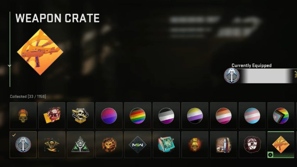Weapon Crate Emblem in DMZ