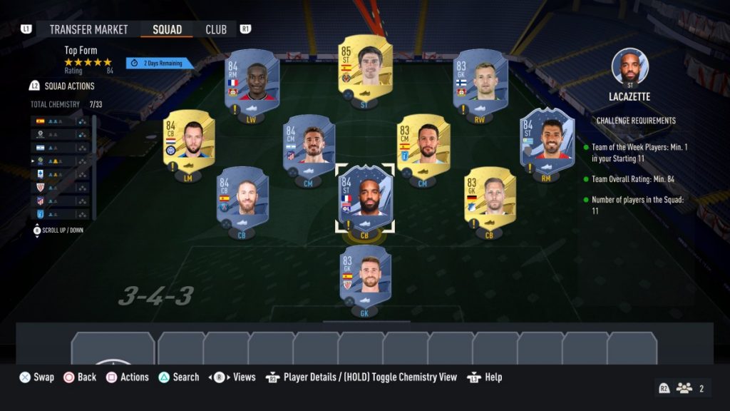 FIFA 23 Depay SBC Squad 1