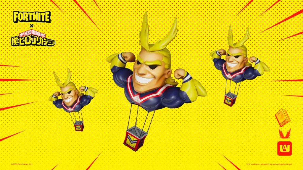 All Might Supply Drop Fortnite