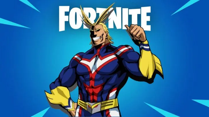 All Might in Fortnite - My Hero Academia