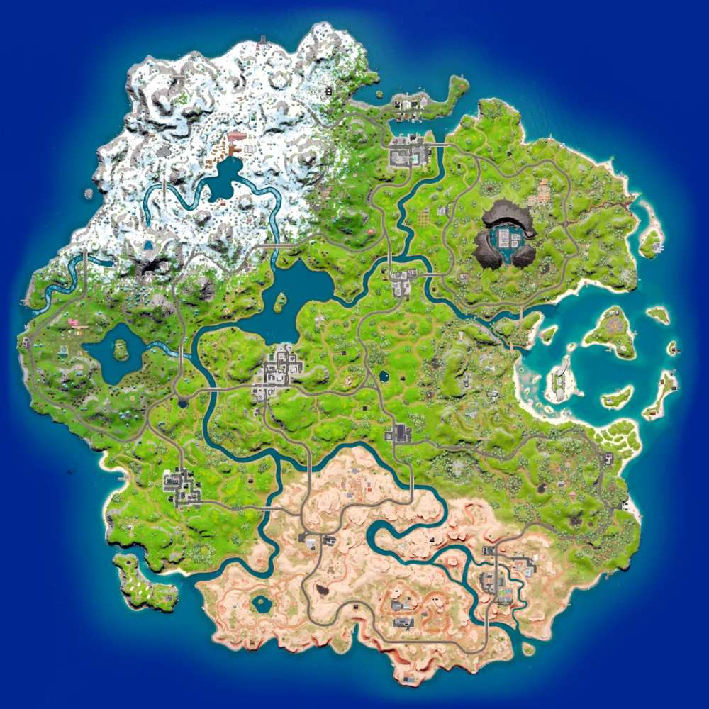 Fortnite Chapter 3 Map