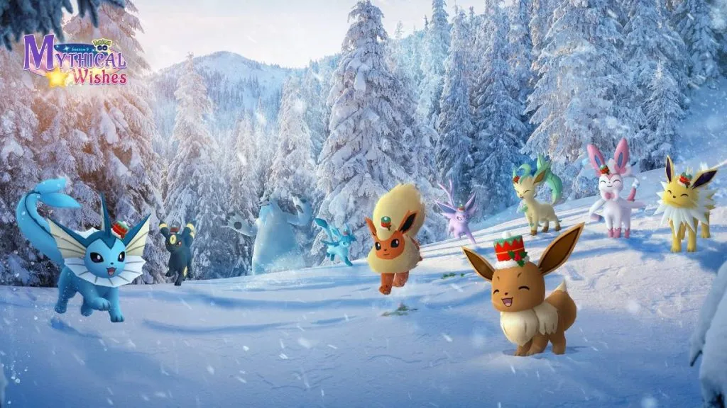 Pokemon GO Winter Holiday Eevee