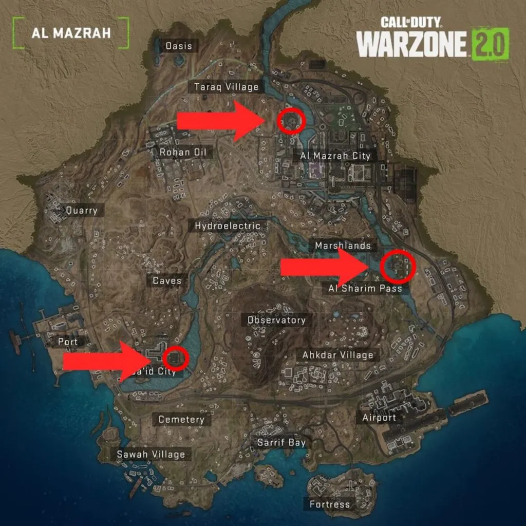 Warzone 2 Police Station Locations