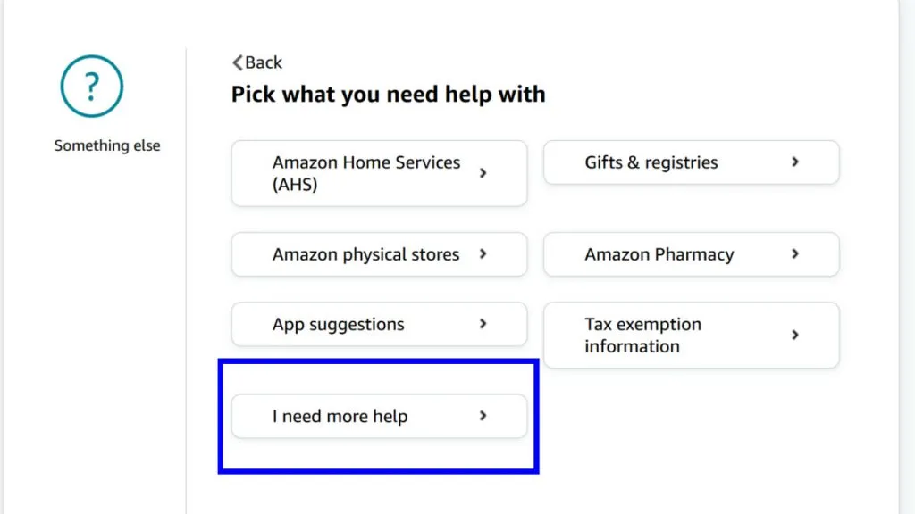 Amazon Need More Help