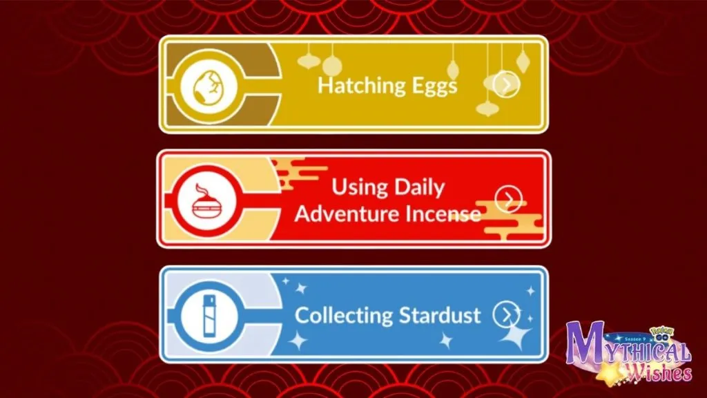 Best Path to Choose in the Pokemon GO Lucky Wishes Research