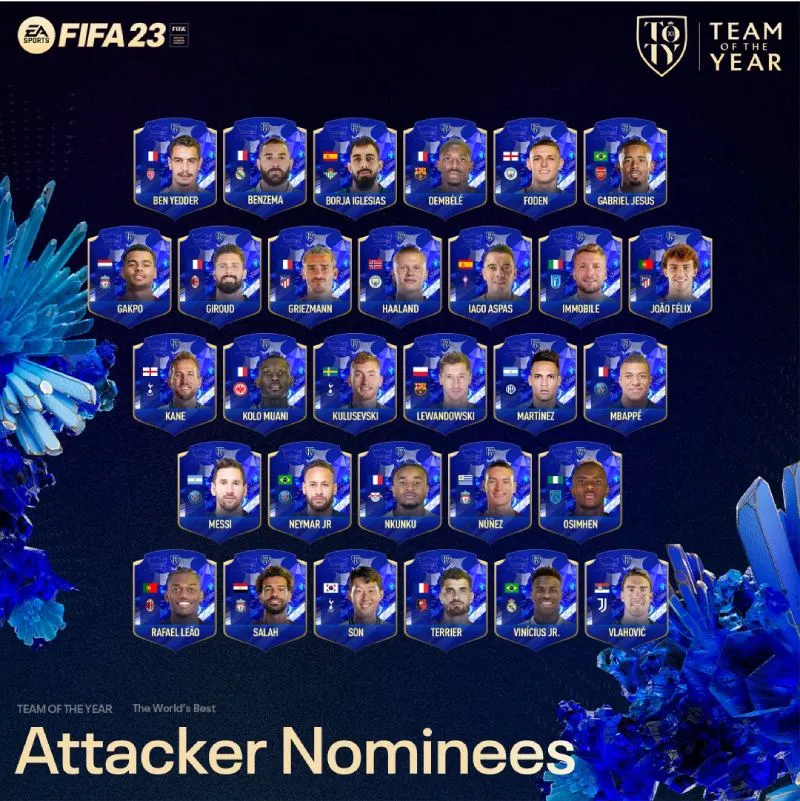 FIFA 23 TOTY Attackers
