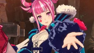 Hortensia from Fire Emblem Engage with her hand out