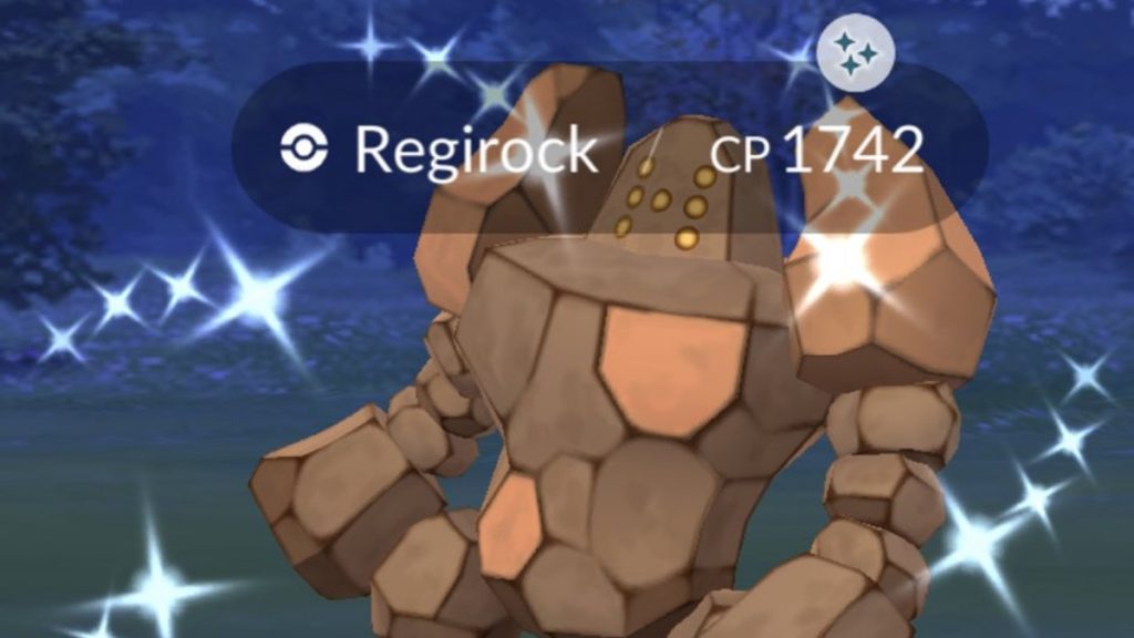 Catch Shiny Regirock Pokemon GO
