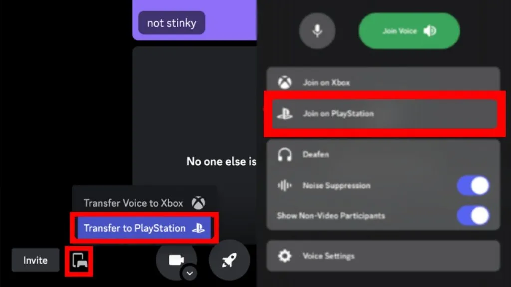 Connecting to PS5 Discord via mobile and desktop